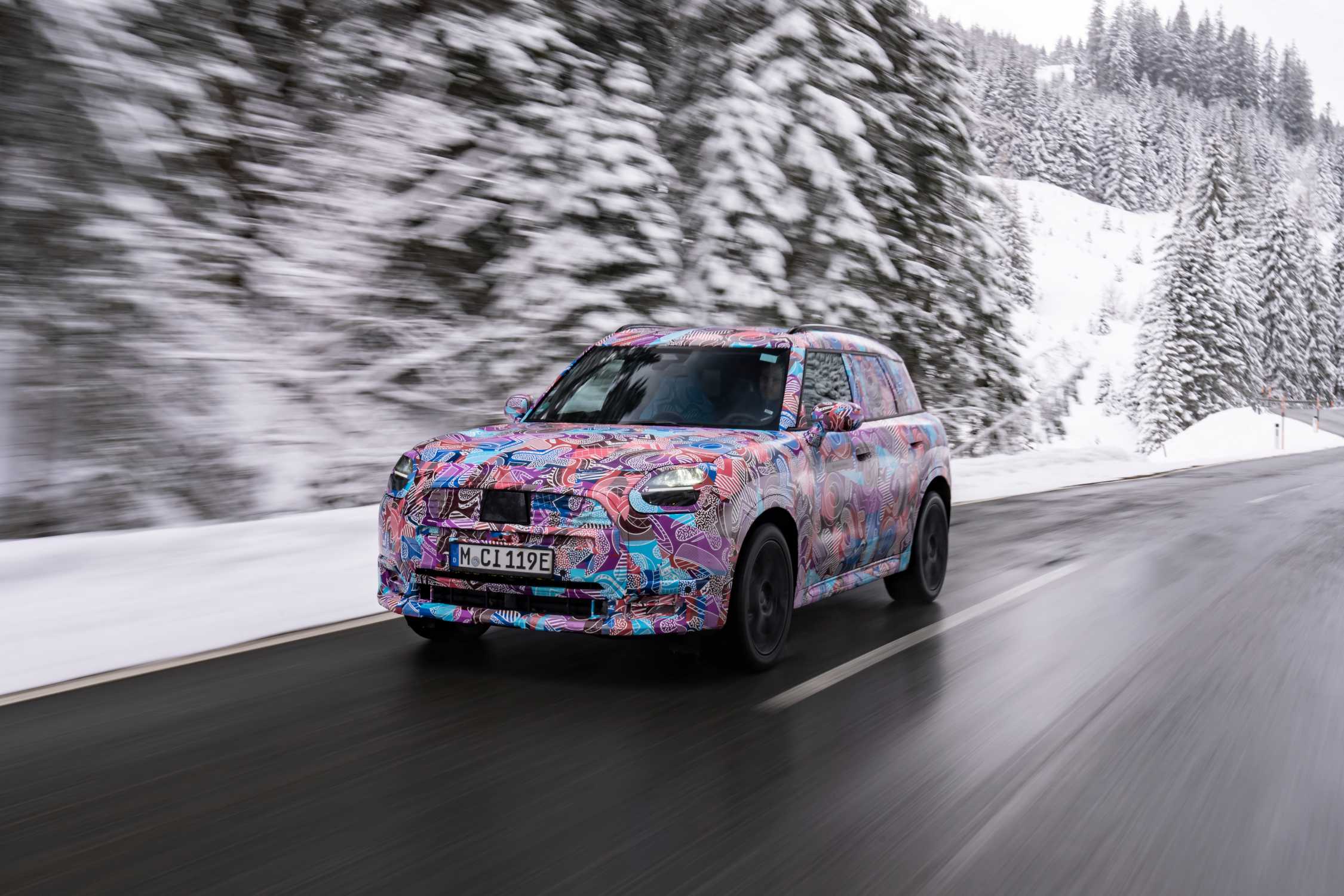Fully electric and made in Germany: The next generation MINI Countryman.